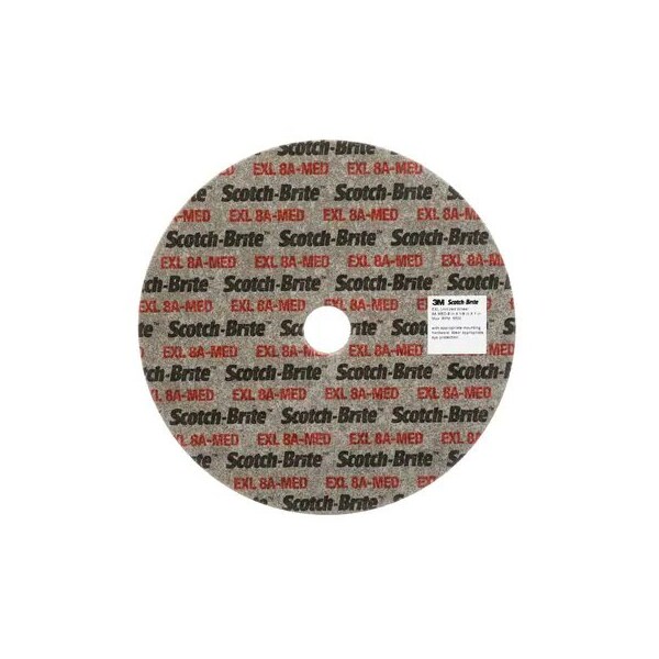 3M Scotch-Brite Unitized Polish Wheels – 1x1x3/16, Medium Grade (2 Pack)
